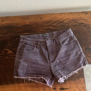 Toad & Co cutoff shorts